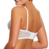 Maidenform Womens Casual Comfort Convertible Bralette Dm1188 Bra, White, 38B Us