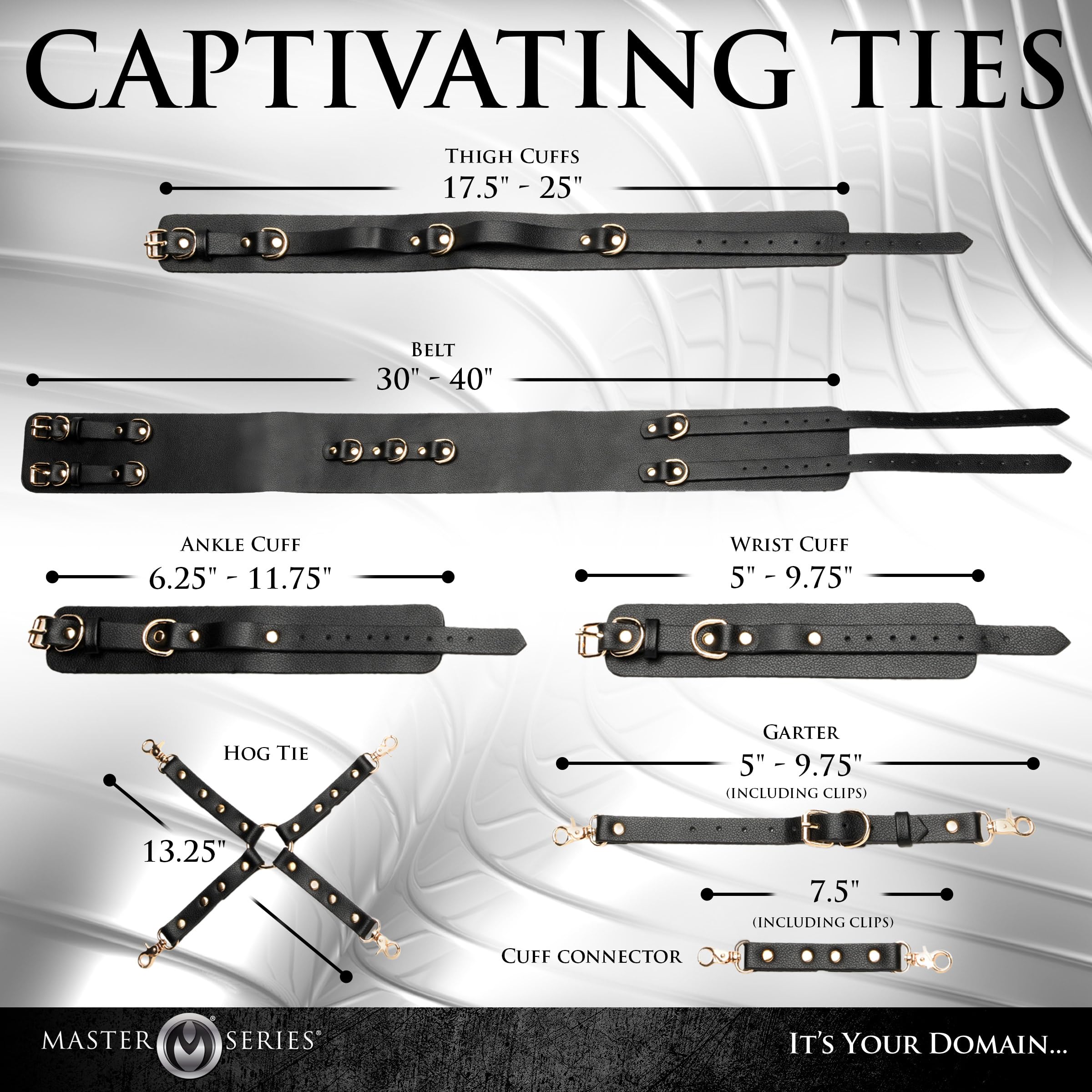 Master Series Tied Temptress Thighharnes