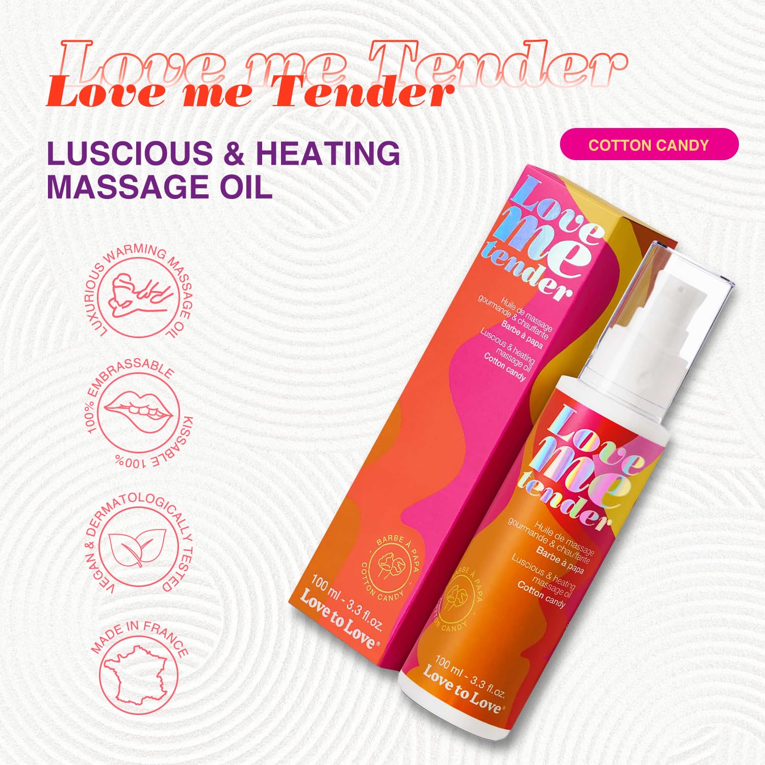 Love To Love Love Me Cotton Candy 3.3Oz