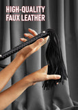 BDSM Flogger for Adult Sex Play 23 inch BDSM Whip Adult Whip for Spanking Paddle Role Play Sex Toy Kinky