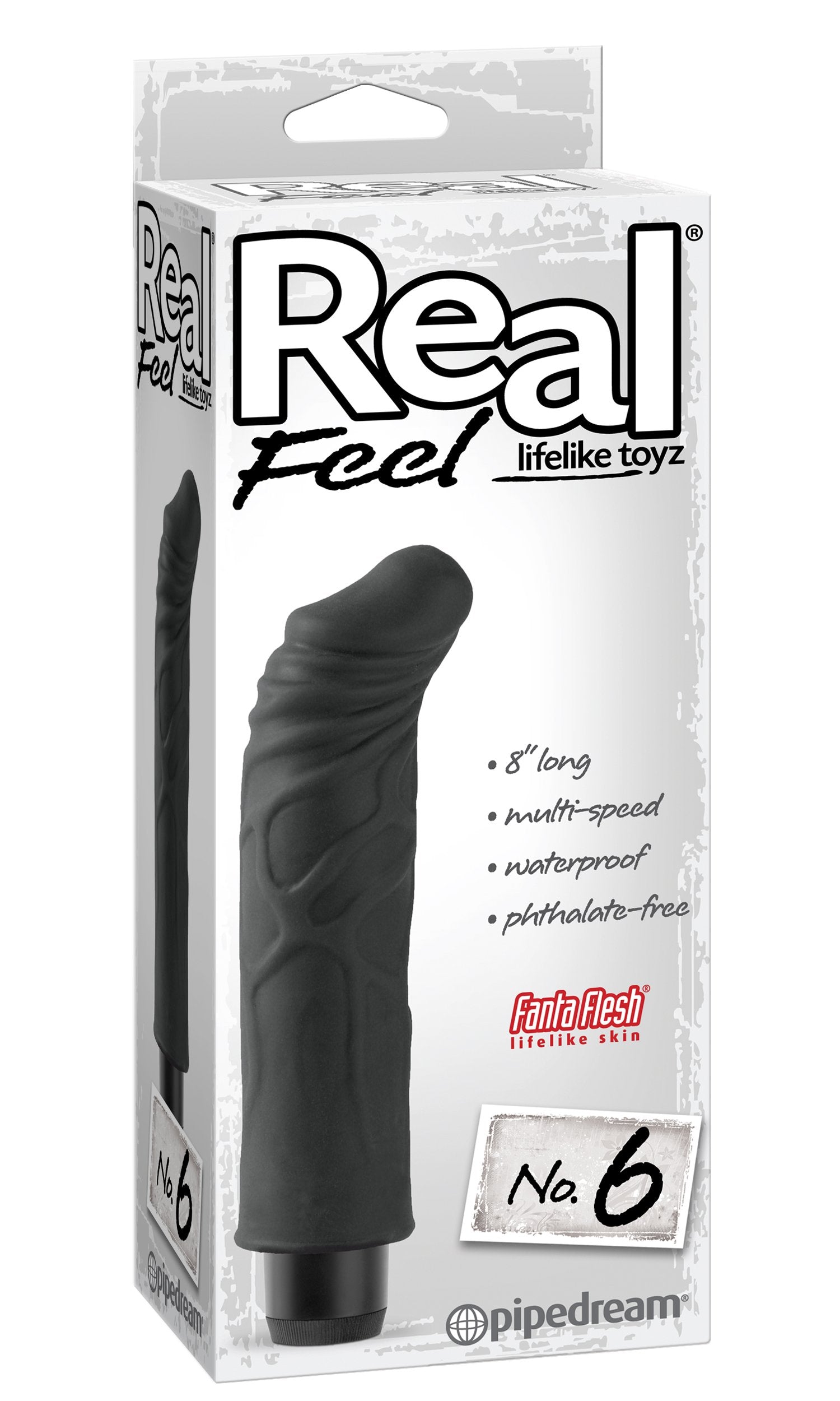Pipedream Real Feel 6 Vibe, Black