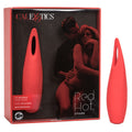 CalExotics Red Hot Spark - 10-Function Waterproof Vibrator - Rechargeable Silicone Compact Vibe - Adult Sex Massager for Couples