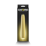 Chroma Rechargeable Vibe 7In Gold