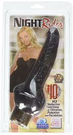 California Exotics Novelties Night Rider Vibrating Dong - Ballsy 7''