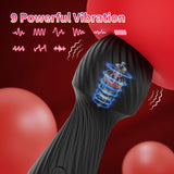 Mini Vibrator Wand, Sex Wand Vibrator Handheld Massager, Full Silicone Vibrator Women Sex Toys for Nipple Clitoral Stimulation,A