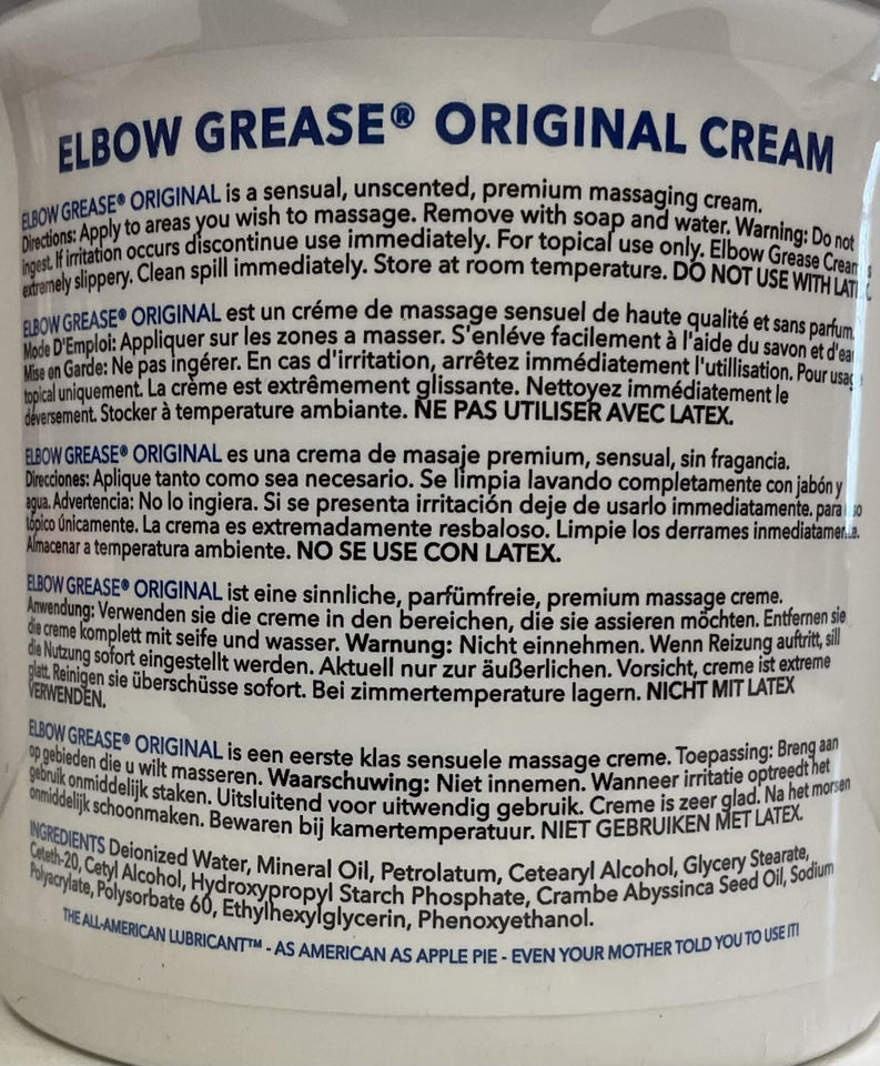 Elbow Grease Original Cream 15Oz Jar