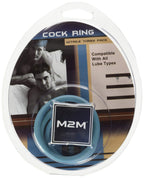 M2m Cock Ring, Nitrile, 3 Piece Set, Sky Blue
