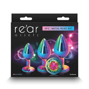 Rear Assets 3Pc Plug Kit Rainbow