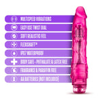 9'' Thin Realistic Vibrating Dildo - Powerful Multi Speed Long Veiny Vibrator - Sex Toy For Women - Sex Toy For Adults (Pink)
