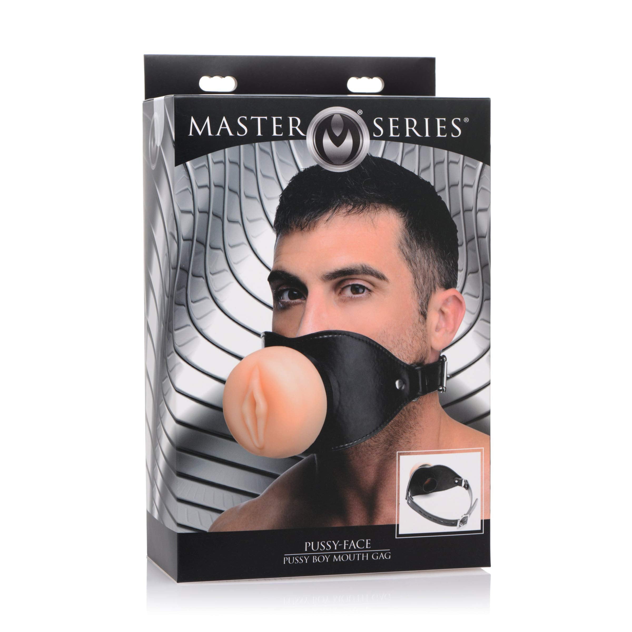 Master Series Pussy-Face Pussy Boy Mouth Gag
