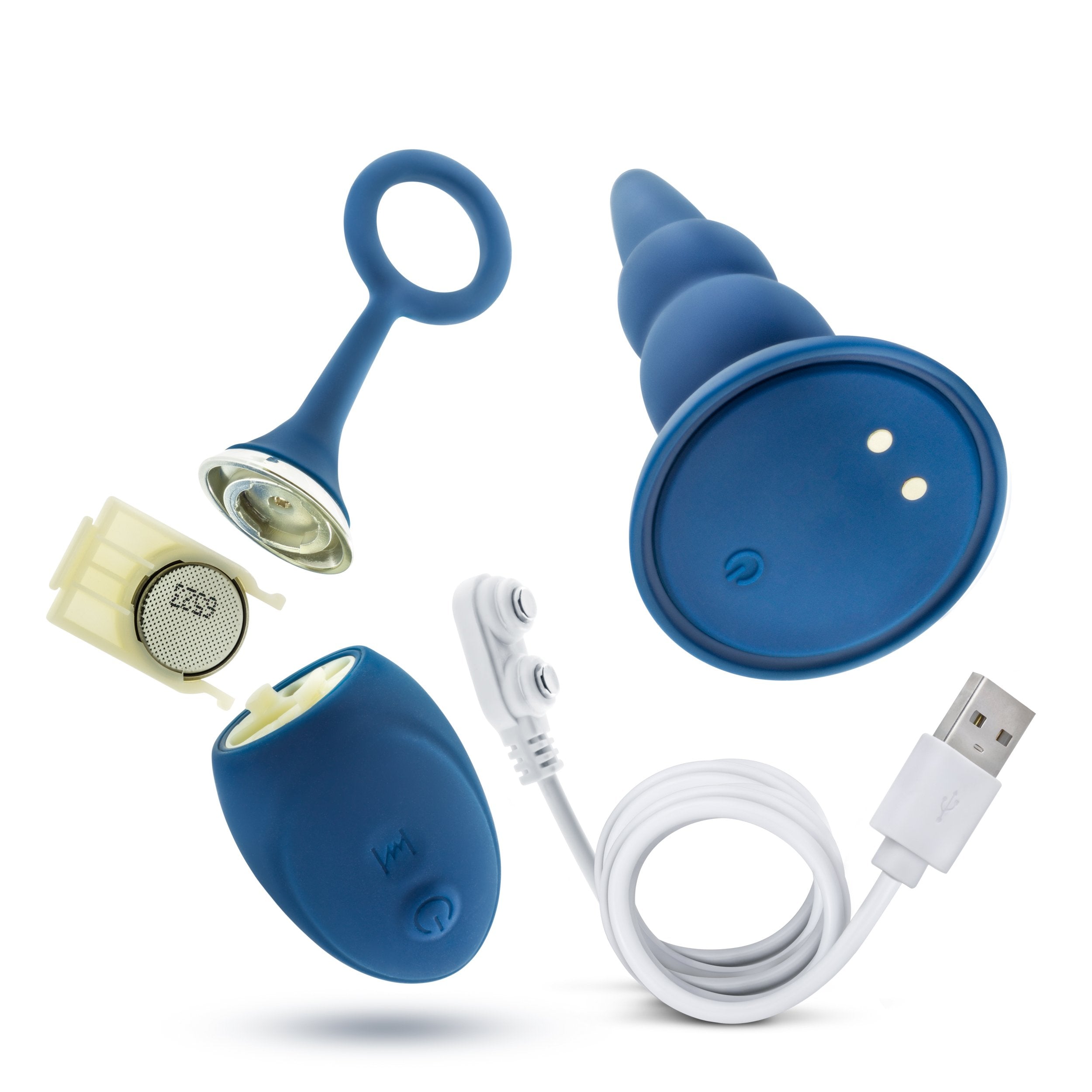Performance Plus - Sonic Anal Plug Blue
