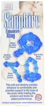 California Exotics Sapphire Enhancer Ring