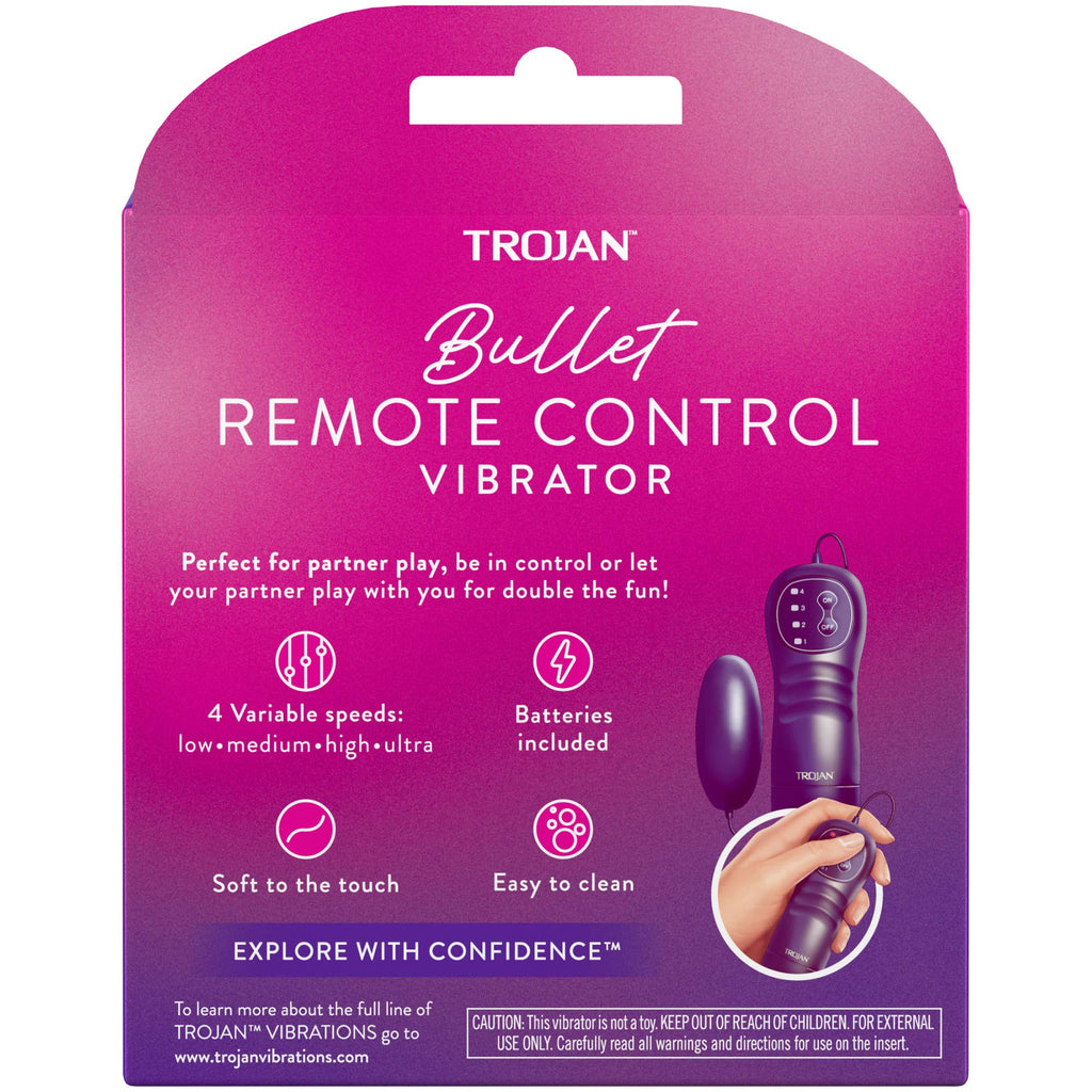 Trojan Vibrations Vibrating Bullet Personal Massager