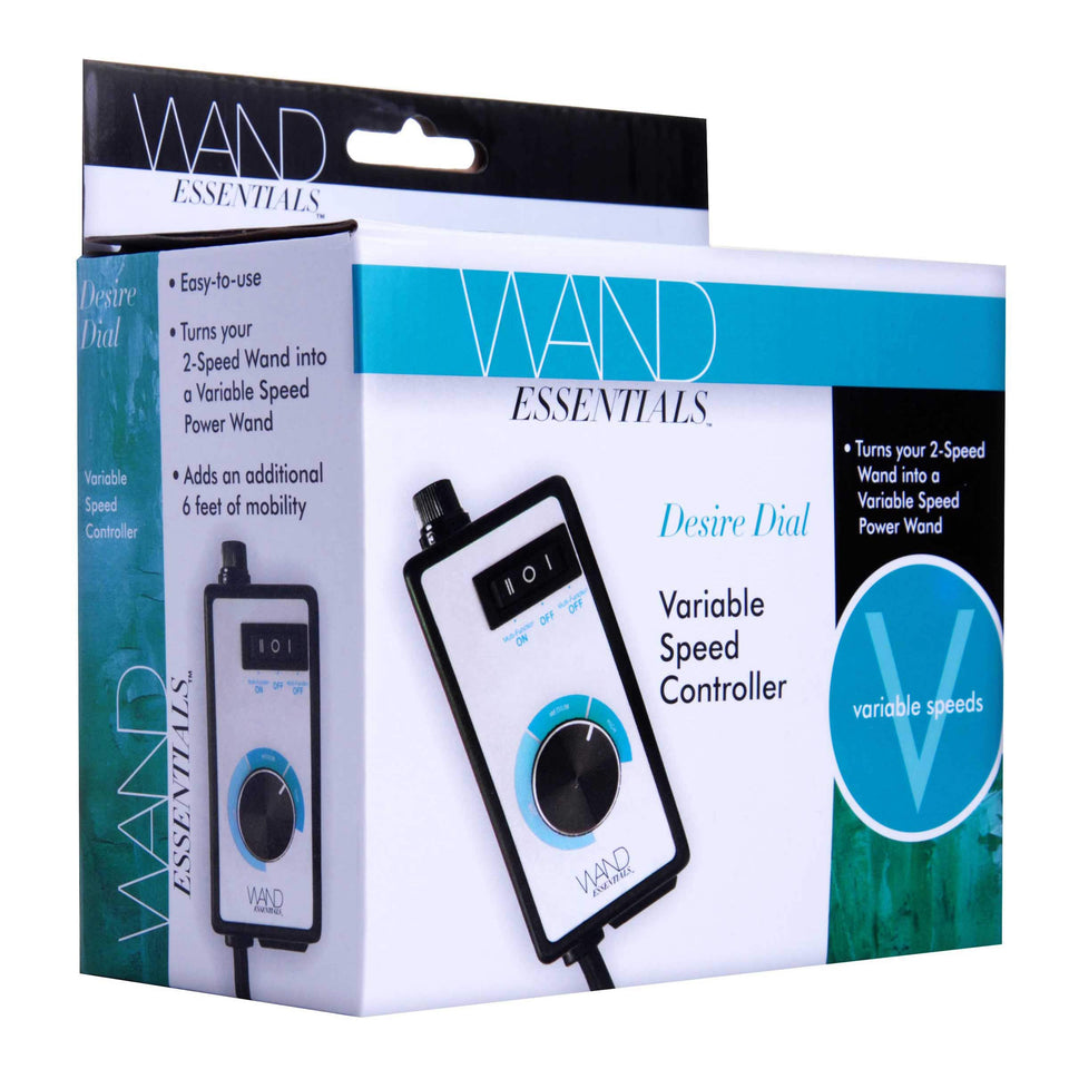 Wand Essentials Wand Massager Speed Controller For Hitachi Magic Wand, Vibrating Wand Massager Accessory For Variable Speed, Use With Handheld Muscle Massager For Fully Body, 1 Attachment