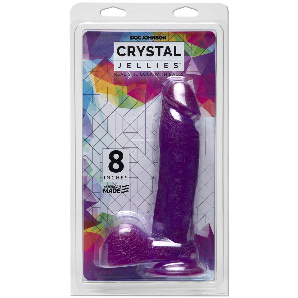 Crystal Jellies 8In Realistic W/Balls Pu