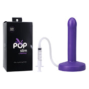 Tantus Pop Slim Squrting Dildo Purple