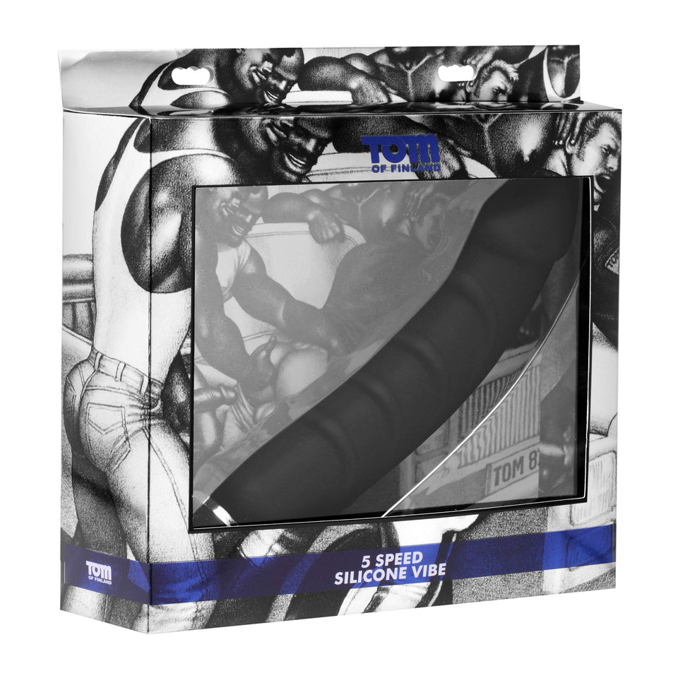 Tom Of Finland 5 Speed Silicone Vibrator