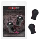 CalExotics Novelties Nipple Play Silicone Advanced Nipple Suckers, Black