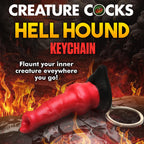 Hell Hound Keychain - Red