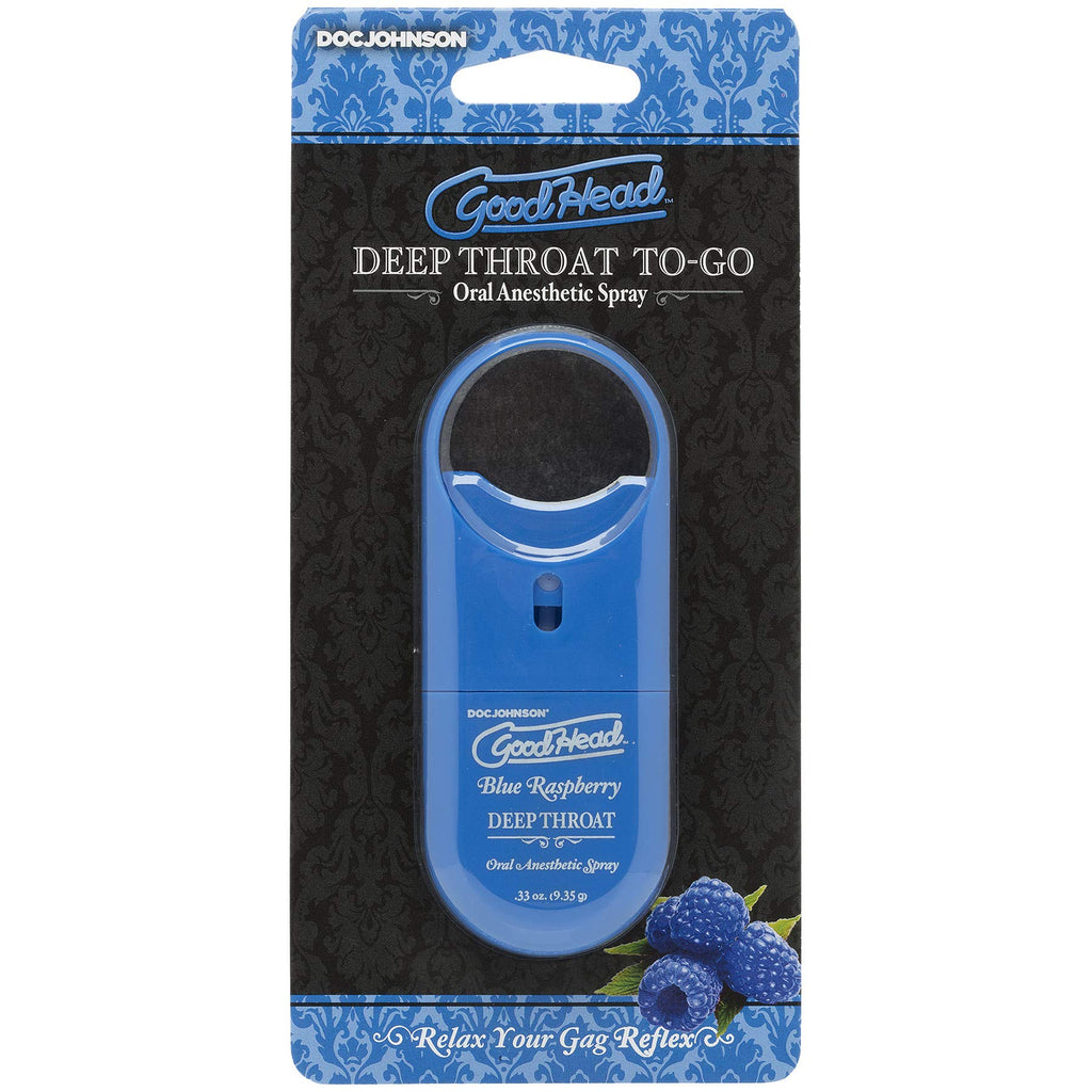 GoodHead Deep Throat To-Go Bl Rasp .33oz