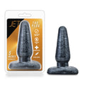 Blush Jet The Plug - Soft Flexible Buttplug Smooth 5 Anal Plug - Tapered for Easy Insertion - Base Anchors Plug Safely Outside T