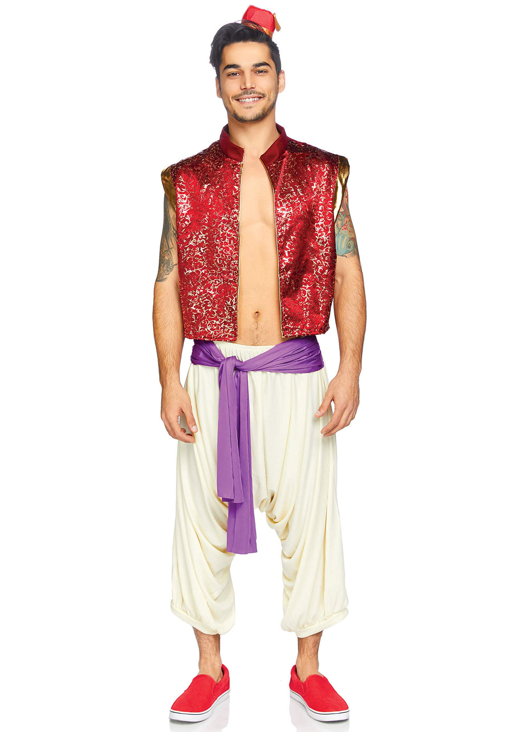 Leg Avenue 3 Pc Desert Prince, Includes O Multicolor Color