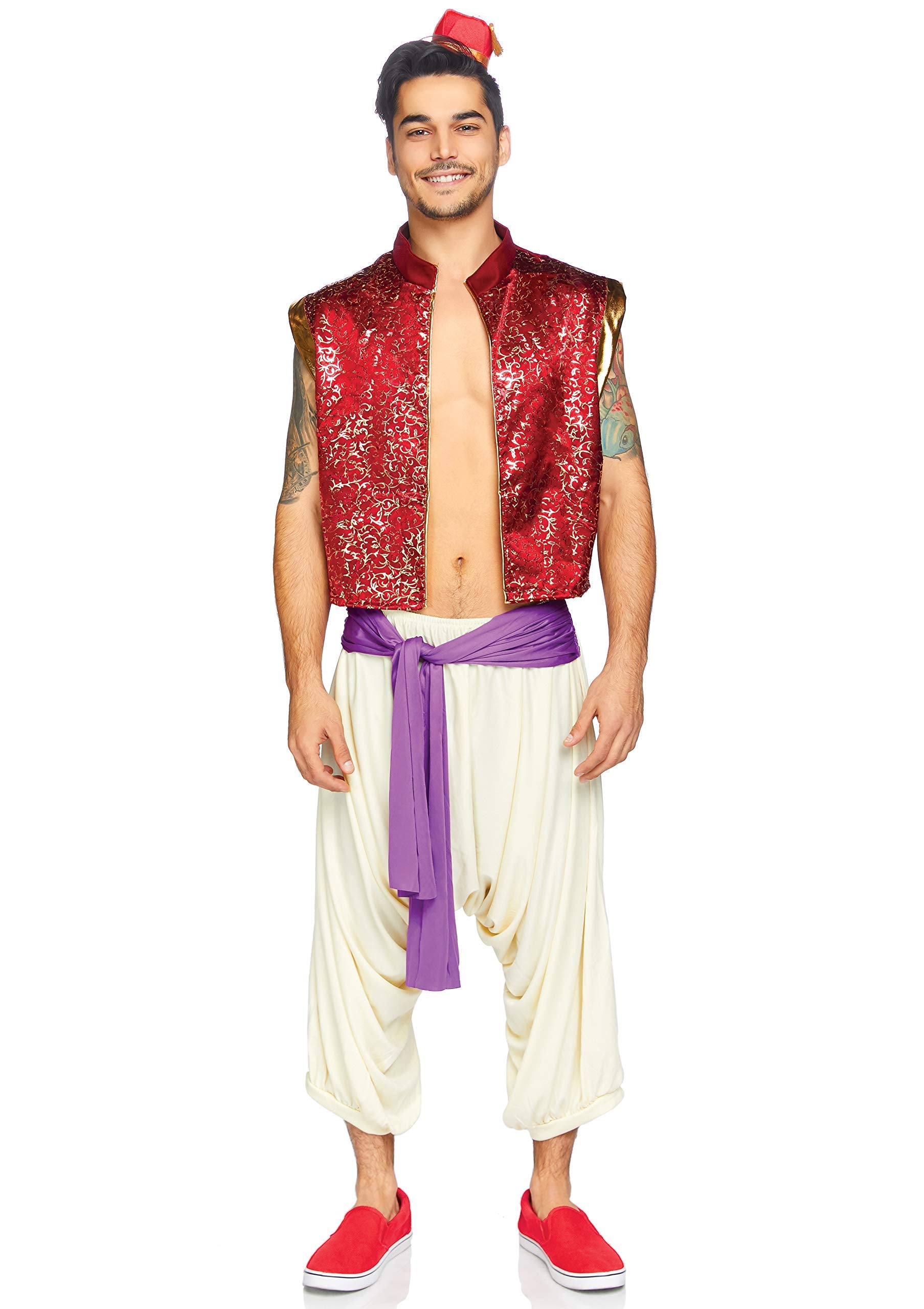 Leg Avenue 3 Pc Desert Prince, Includes O Multicolor Color