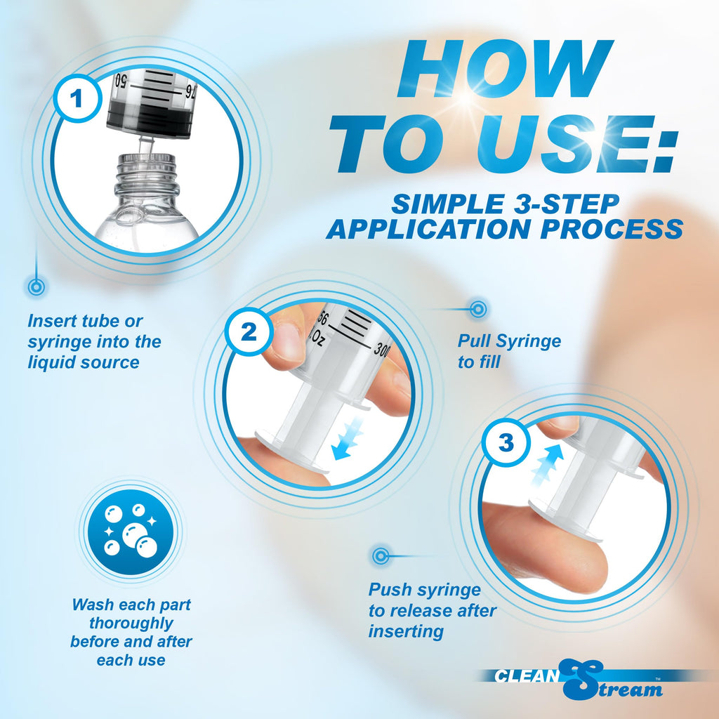 Cleanstream 300Ml Syringe With Tube