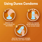 Durex Intense Sensation Condom 3 Count