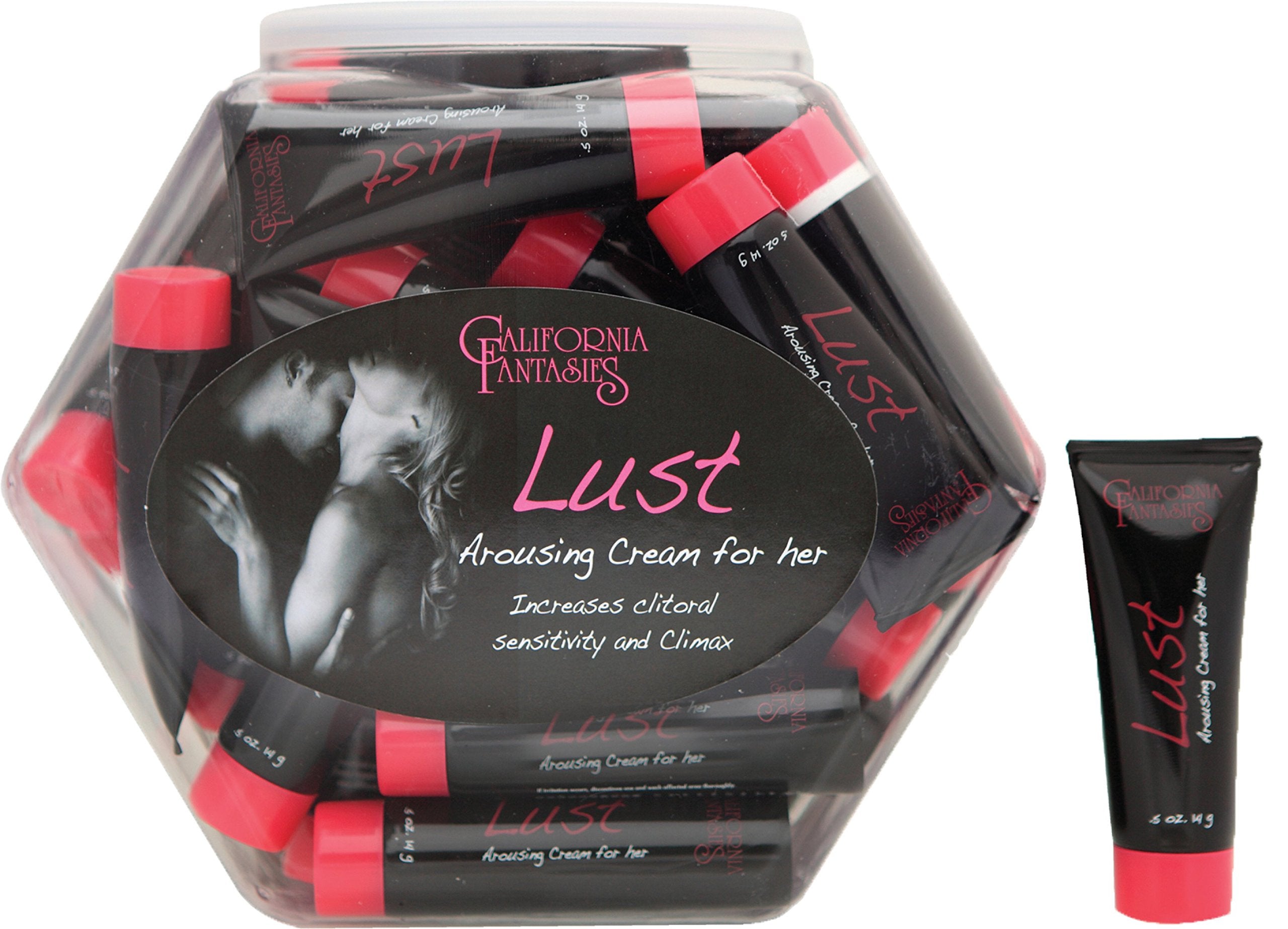 Lust Arousing Cream For Her .5Oz Tube (Fishbowl 24)