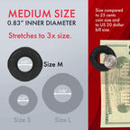 Forto F-33: 21mm Liquid Sili C-Ring M Bk