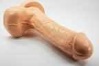 Cloud 9 Delightful Dong With Balls - 8'' Flesh Colored