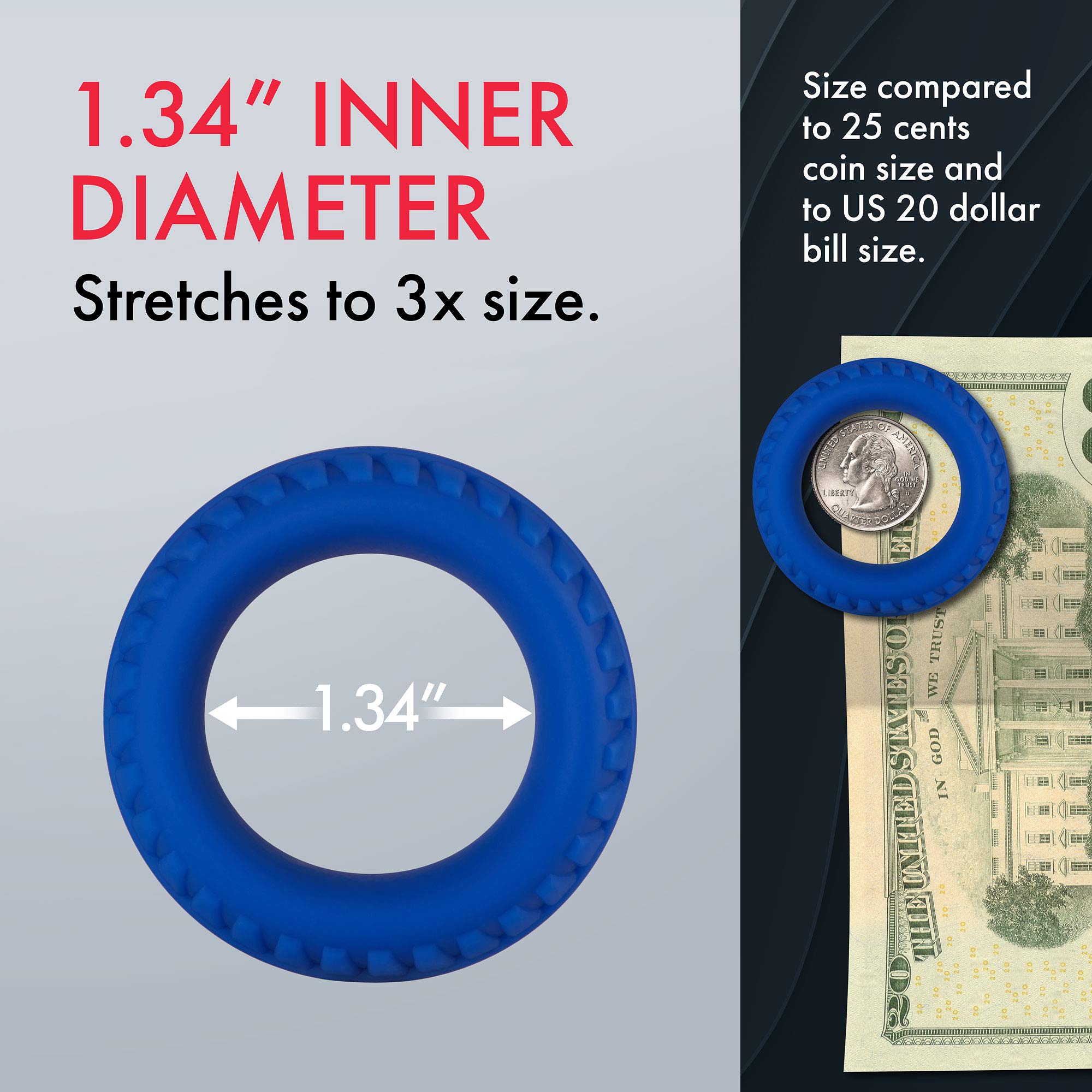 Forto F-12: 35mm Liquid Sili C-Ring Bl