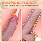 12 inch Dildo Realistic Huge Thick Anal Penis with Suction Cup, Adult and Gay for Silicone Sex Toys,Soft Thrusting Dildos for Wo
