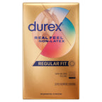 Durex Avanti Bare Real Feel Condoms, Non Latex Lubricated Condoms for Men with Natural Skin on Skin Feeling, Regular Fit, FSA &