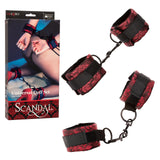 CalExotics Scandal Universal Cuff Set - Luxury Bondage Handcuffs - BDSM Toys for Couples - Red