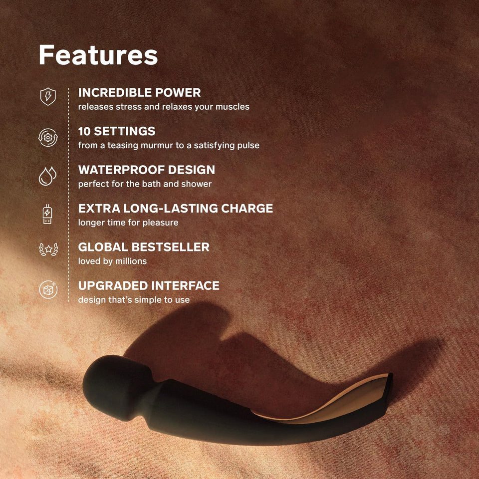 Lelo Smart Wand 2 Medium Black (Net)
