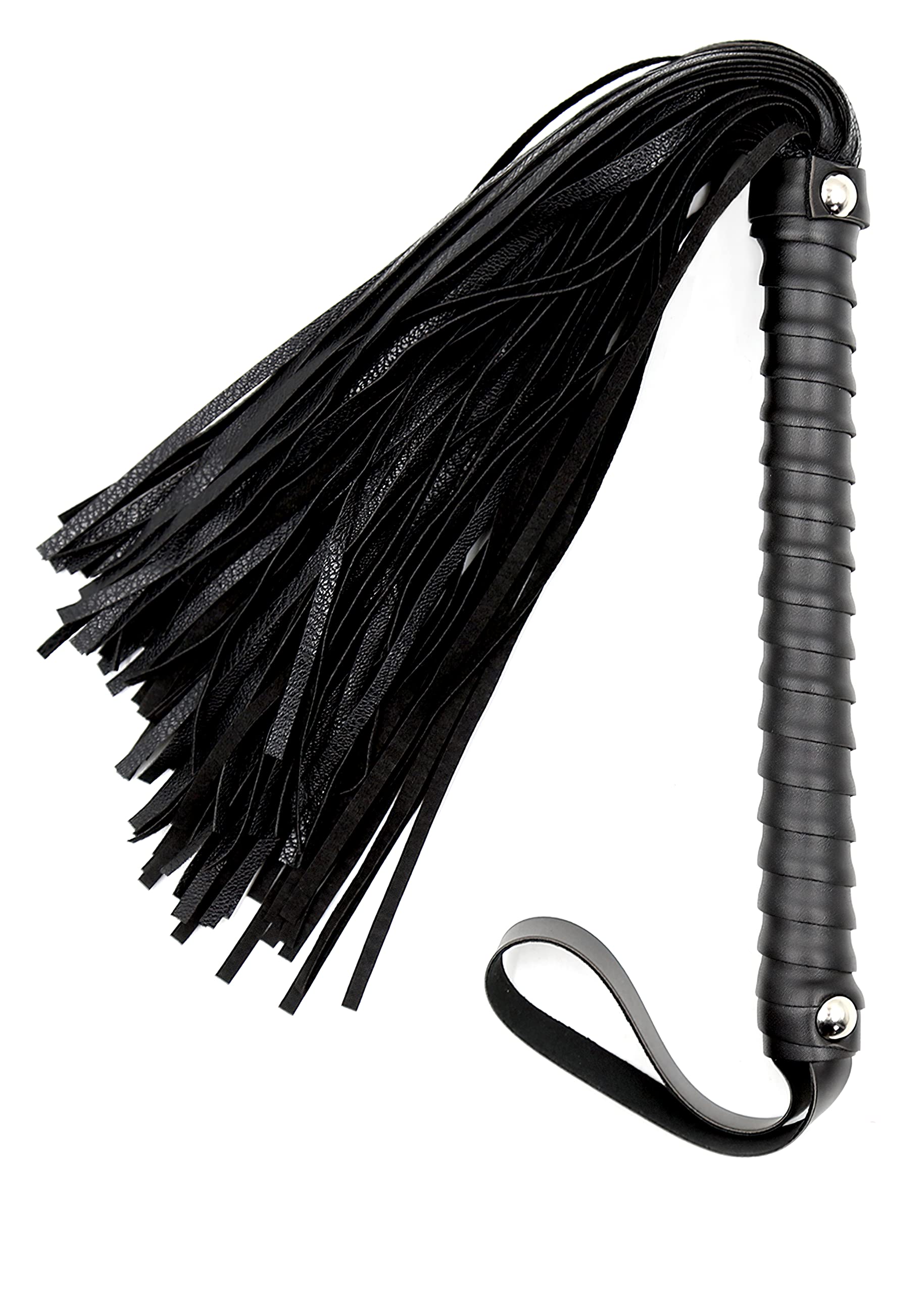 BDSM Flogger for Adult Sex Play 23 inch BDSM Whip Adult Whip for Spanking Paddle Role Play Sex Toy Kinky