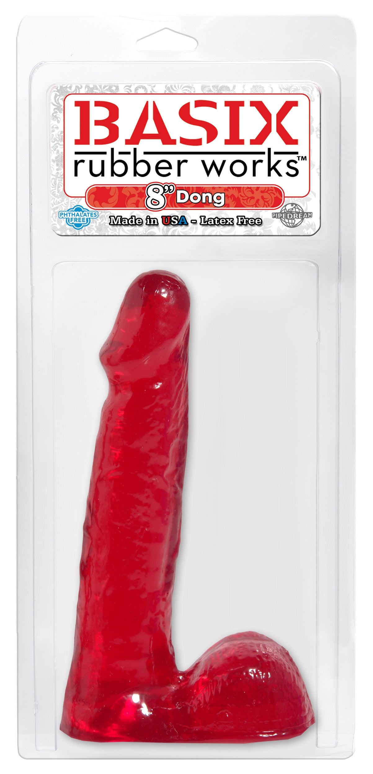 Basix 8'' Dong, Red