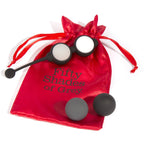 Fifty Shades Of Grey Beyond Aroused Kegel Balls Set In Black - 4 Piece - 15G, 25G, 35G And 55G