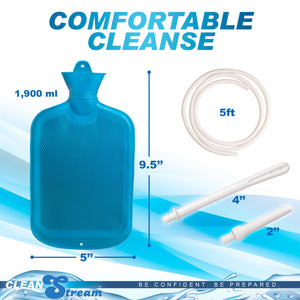 Cleanstream Water Bottle Cleansing Kit Blue