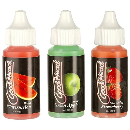 Goodhead Tingle Drops 3 1Oz. Bottles