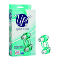 California Exotic Novelties Up Spice It Up Double Action Couples Ring 2, Green