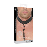 Ouch Puppyplay Neoprenecollar Wleash Blk
