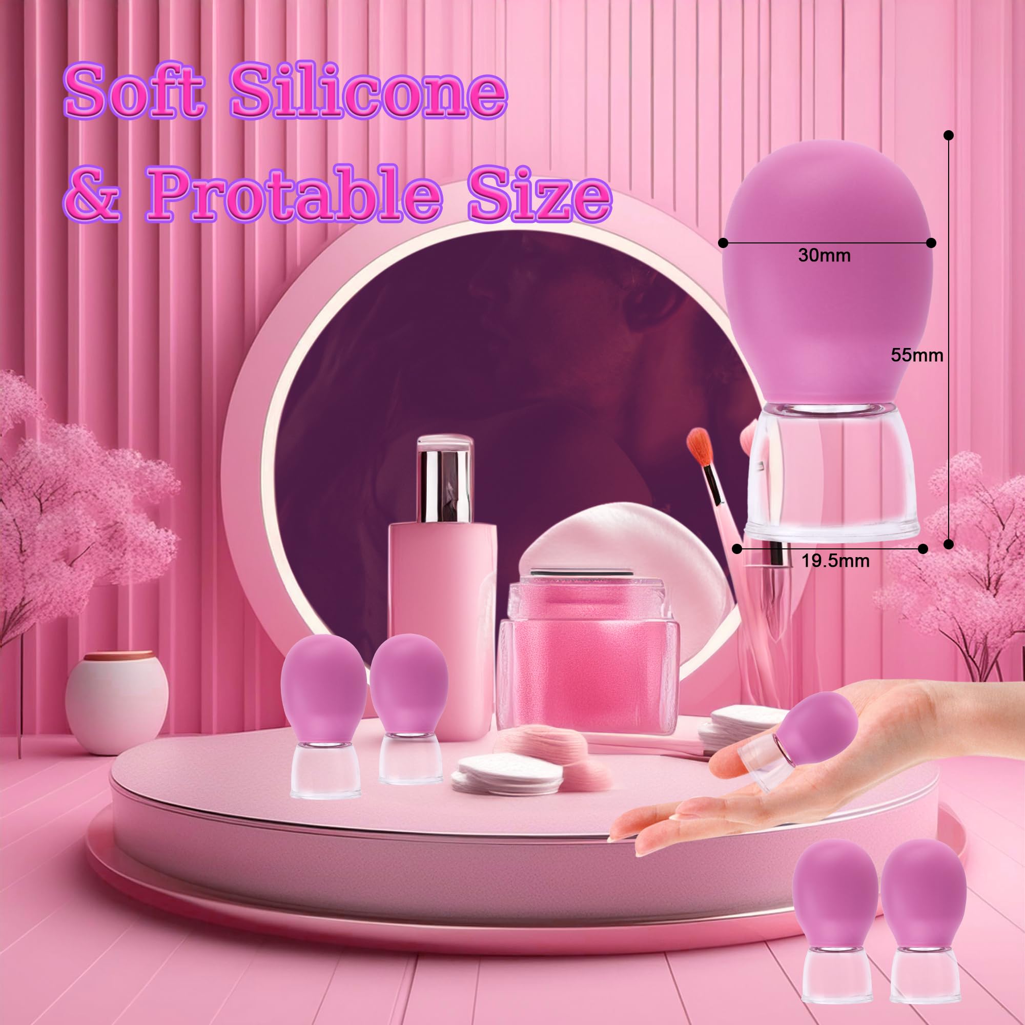 Sex Toys BDSM Nipple Toys for Women - 1 Pair Nipple Suckers Stimulator Massager, Adult Sex Toys & Games for CouplesPleasure