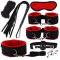 BDSM-Bondage-Kit Restraints Kit Sex Toys For Couples, Bsdm Kits For Couples, Bdsm Set, Adjustable Bondage Set Fuzzy Handcuffs Ba