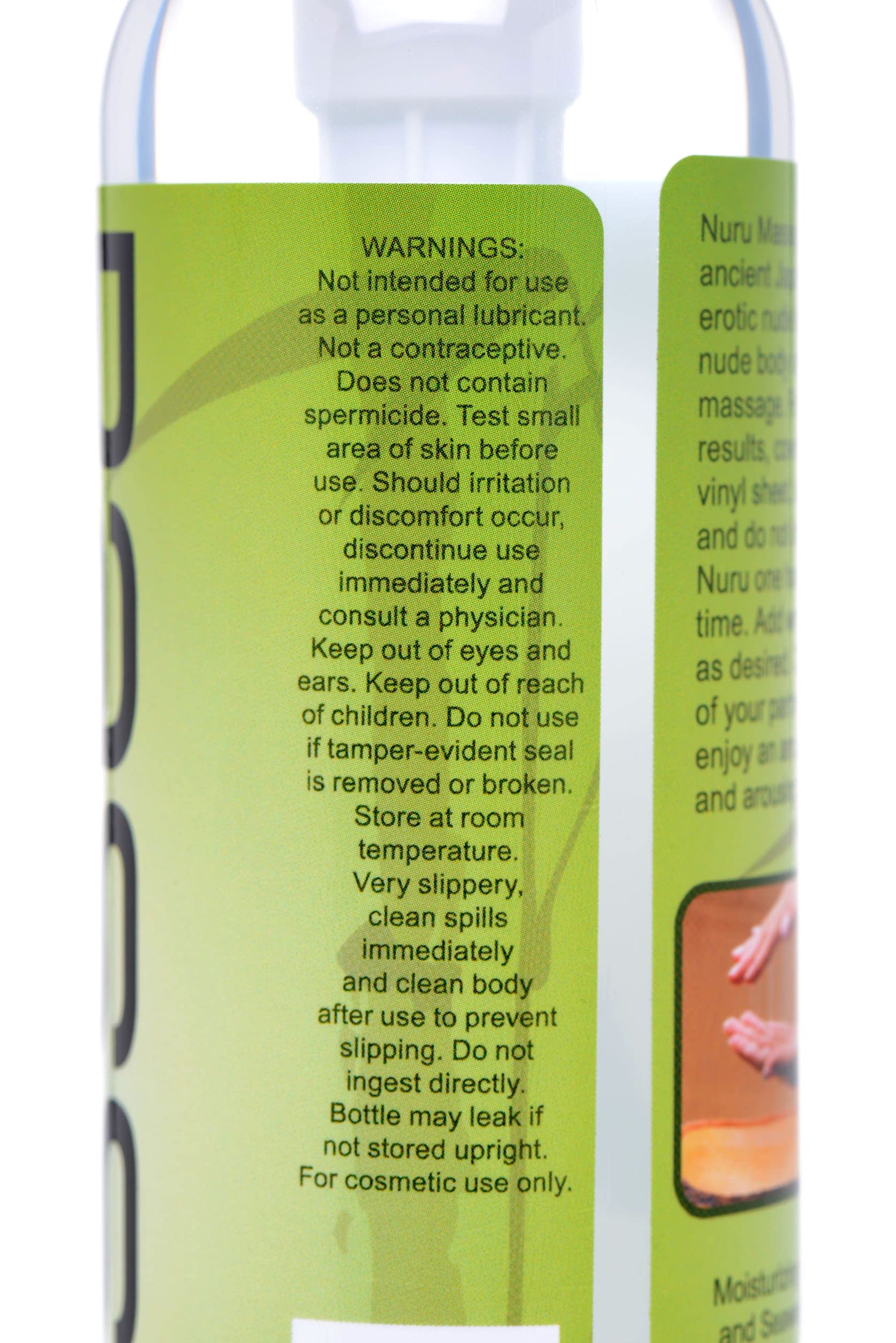 Nuru Couples Body Massage Gel 8Oz.