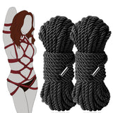 BDSM Bondage Shibari Sex Rope - BDSM Beginner Set Kit Adult Fetish Bondage Restraints Set Sex Toys for Women, Men & Couples, 32
