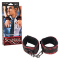 CalExotics Scandal Universal Cuff - Luxury Handcuffs for Couples - BDSM Toys for Couples - Red