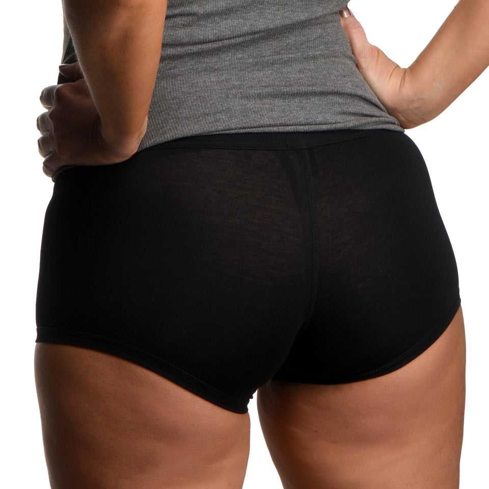 STRAP U Mod Active Style Boxer-Brief Strap-On Harness with Built in O-Ring. Pegging Toys for Couples & Sex Adult Women and Men.